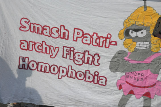 smash patriarchy and homophobia